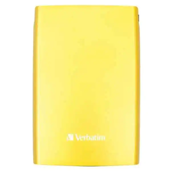 Eksterni hard disk Store 'n' Go USB 2.0 500 GB – žuta boja VERBATIM