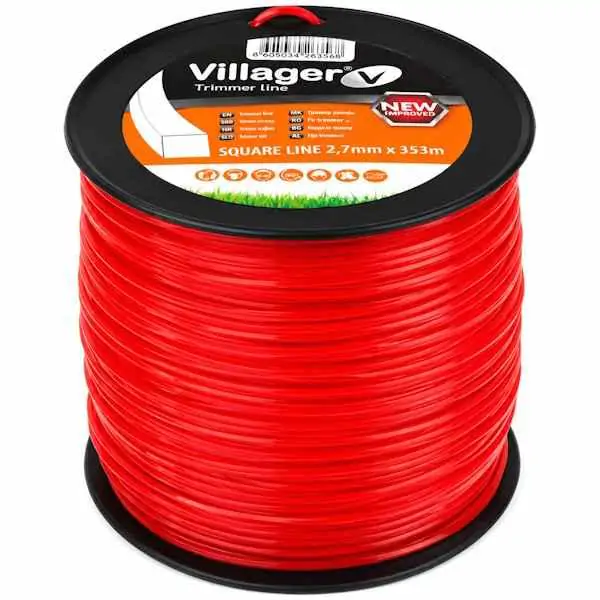 Struna za trimer četvrtasta nit (5LB) 2.7mm x 355m Villager
