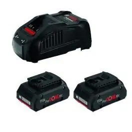 Starter set ProCORE punjač i dve baterije 18V 4.0 Ah Professional Bosch