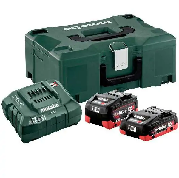 Baterijski Basic set LIHD 1 X 4.0 Ah + 1 X 5.5 Ah + Metaloc Metabo - proizvod na akciji