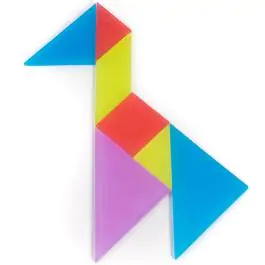 Miniland Prozirni tangram