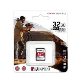 Kingston SDXC Kartica Canvas React Plus 32GB