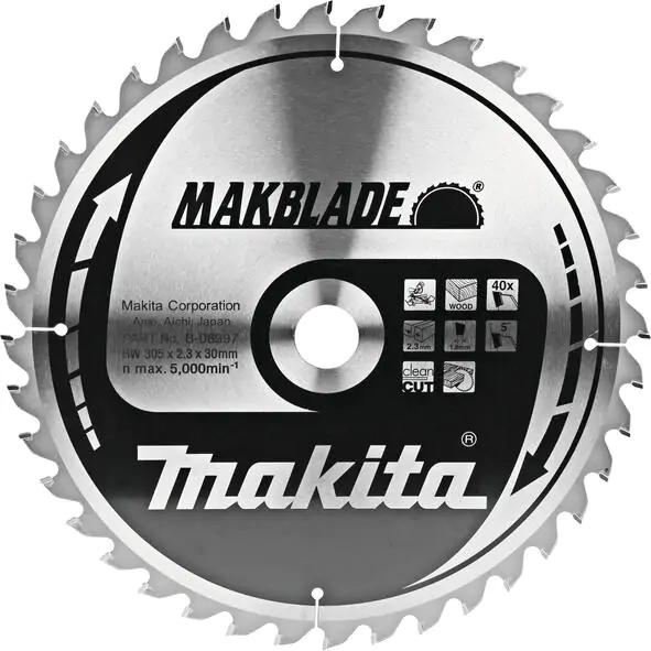 Makita list testere za drvo MAKBlade Plus 216X30 48Z B-08969 - proizvod na akciji
