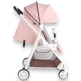 BBO Kolica za bebe V6 Twister roze