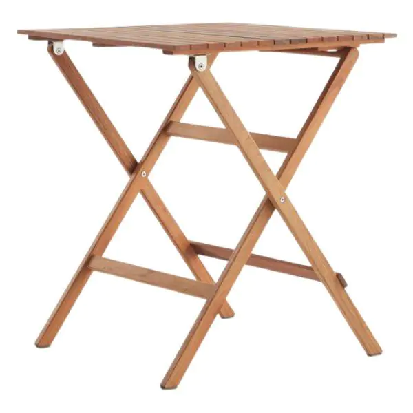 Bistro stočić VRAADAL Š62xD62 tvrdo drvo