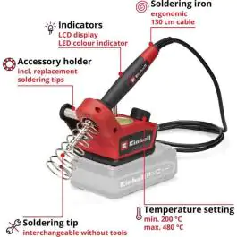 Einhell TE-SI 18/480 Li E-Solo akumulatorska lemilica 18 V