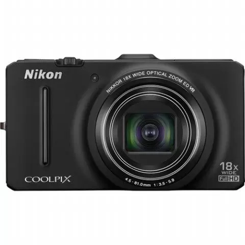 Digitalni fotoaparat sa GPS funkcijom COOLPIX S9300 Crni NIKON
