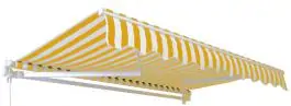 Tenda žuto-bela 350 x 250 cm