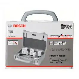 Set od 6 kruna dimenzija od 22 do 64mm HSS-Co Bosch