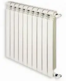 Radijator aluminijumski model 600 (682x80x80mm 1 članak) ISEO GLOBAL