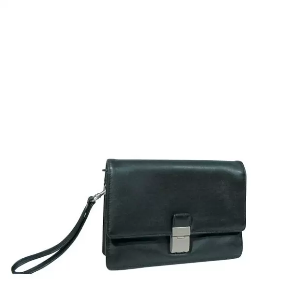 Torbica muška Eurojet kožna crna 7025 Picard