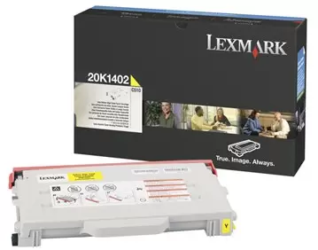 Toneri za Color lasere CLJ C510 High Yield Žuta 6 600str. Pn. 20K1402 LEXMARK 