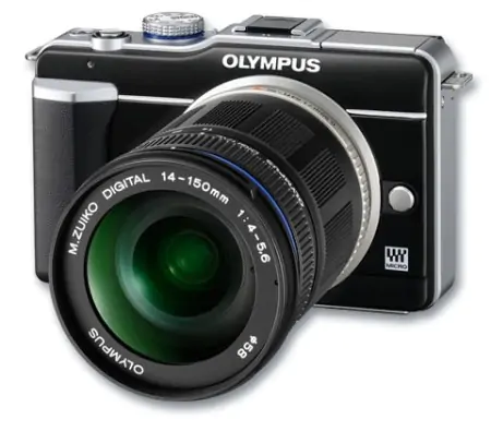 Digitalni fotoaparat E-PL1 crni, 14-150 objektiv crni OLYMPUS