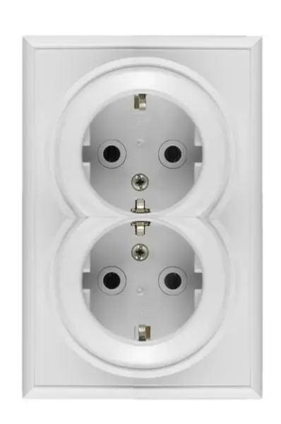 Dvostruka priključnica jezgro od polikarbonata PREMIJER PLUS Metalka Majur