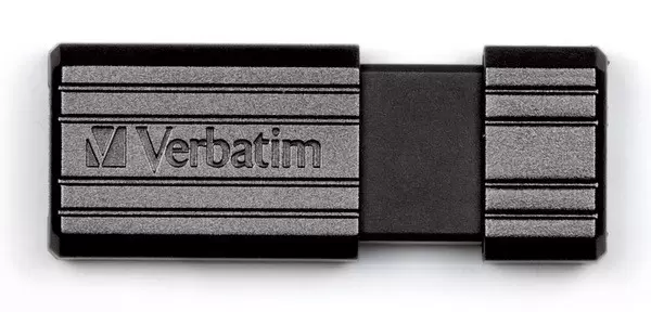 USB Flash memorija PinStripe 4GB STORE N GO crni VERBATIM