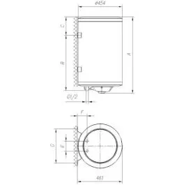 Gorenje bojler TGR 30 N sa spoljnom regulacijom