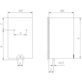 Gorenje bojler OTG 80 SLIM 