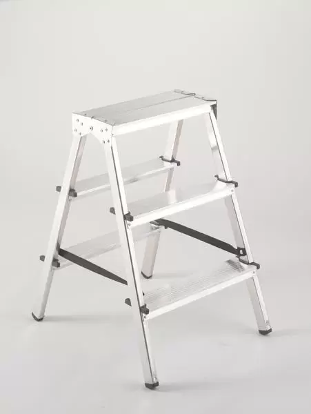 Merdevine aluminijumske duplo gazište 2x3 H=70cm mod 33-03