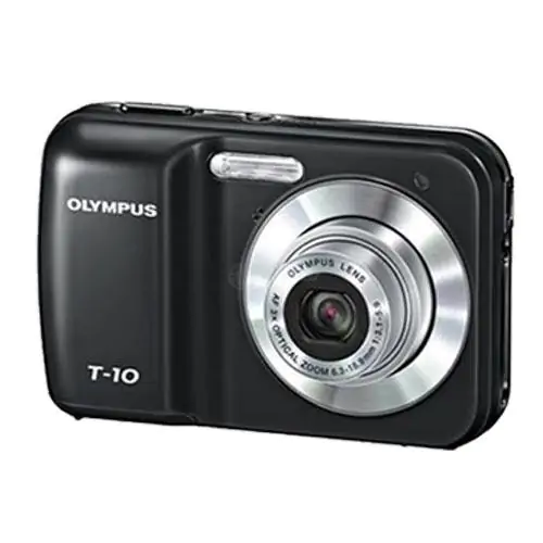 Digitalni foto aparat T-10 Black+case N3872092  Olympus