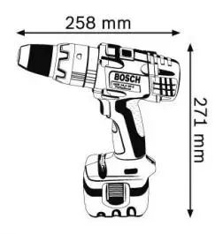 Akumulatorska vibraciona bu&scaron;ilica - odvrtač 14.4V/2.6Ah GSB 14,4 VE-2 BOSCH