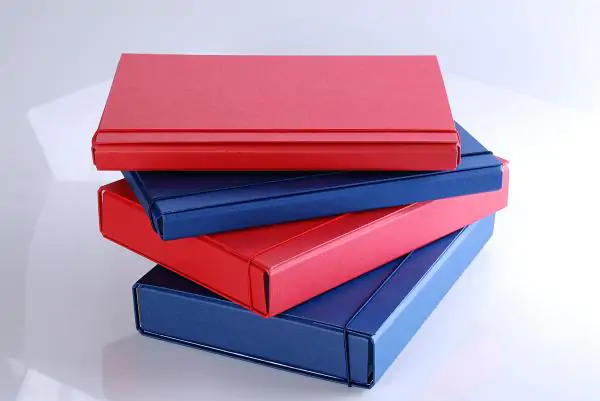 Fascikla kartonska sa gumicom 50mm crvena