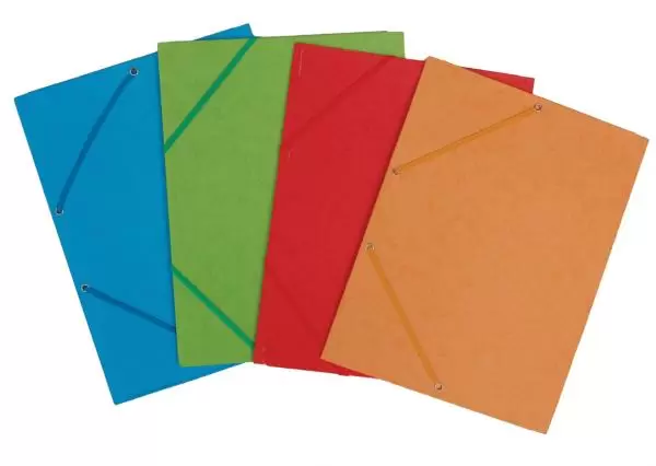 Fascikla kartonska sa dve gume zelena office