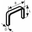 Spajalica tip 51 10 x 1 x 8 mm (1000 kom.) BOSCH