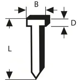 Ekseri tip 49 2.8/19mm (1000 kom.) BOSCH