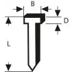 Ekseri tip 49 2.8/19mm (1000 kom.) BOSCH