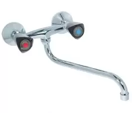 Slavina-Baterija zidna donji izliv 300mm Klasik Fumme ROSAN