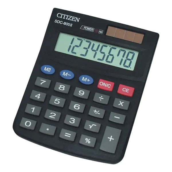 Kalkulator SDC-805 8 CIFARA CITIZEN 