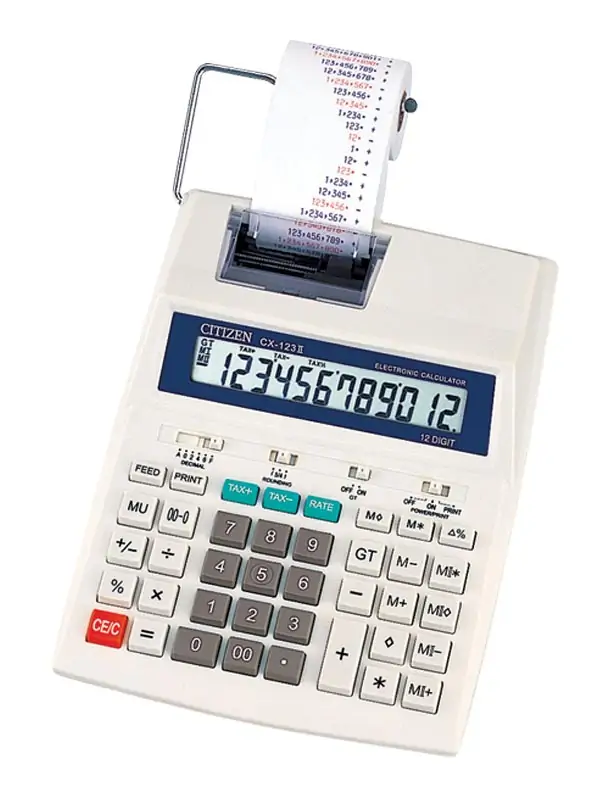 Kalkulator sa trakom CX-123 CITIZEN 