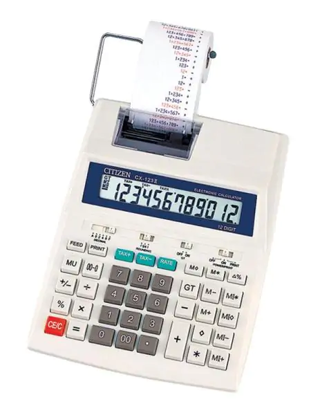 Kalkulator sa trakom CX-123 CITIZEN 