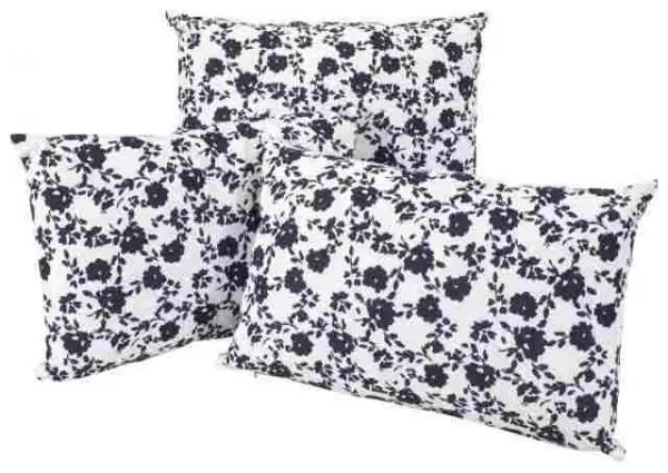 Ukrasni jastuk RONNA 30x45cm plavi cvet.