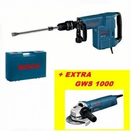 Hamer za &scaron;temovanje-razbijanje GSH 11 E Professional + Ugaona brusilica GWS 1000 Professional BOSCH Akcija