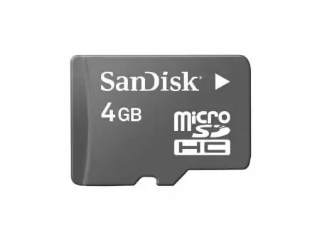 Memorijska kartica SD 4GB Micro SanDisk