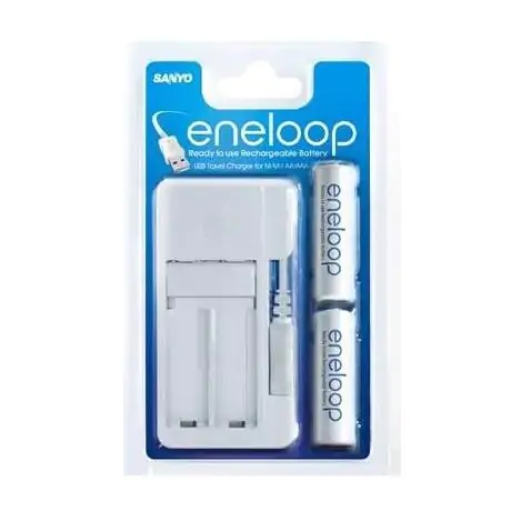 Punjač za baterije Enelop MDU01-E sa USB priključkom sa 2 baterije 4UTG  SANYO