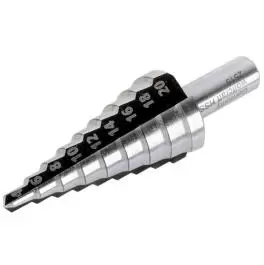 Stepenasta burgija HSS prihvat 8 mm Ø 8-30 WOLFCRAFT