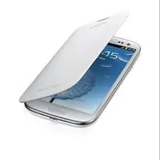 Maska sa preklopom za Galaxy S3, bela SAMSUNG 