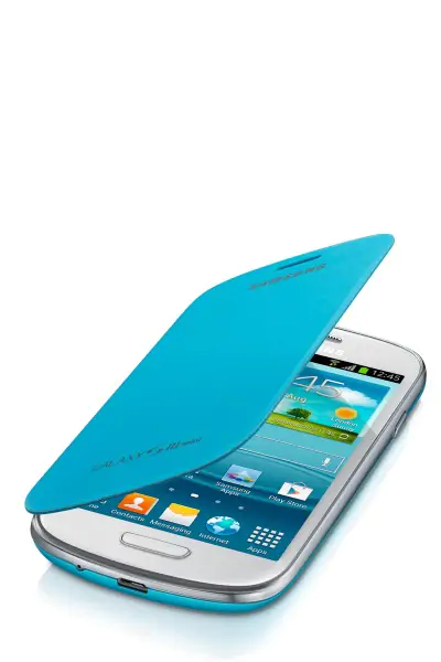 Maska sa preklopom za Galaxy S3 mini svetlo plava SAMSUNG 