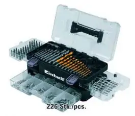 Set Vibraciona bu&scaron;ilica i odvijač BT-ID 710+SD 3,6 Set Einhell
