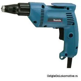 Električna &scaron;rafilica-odvrtač 6821 570W + Brusilica GA4530 + kofer MAKITA 