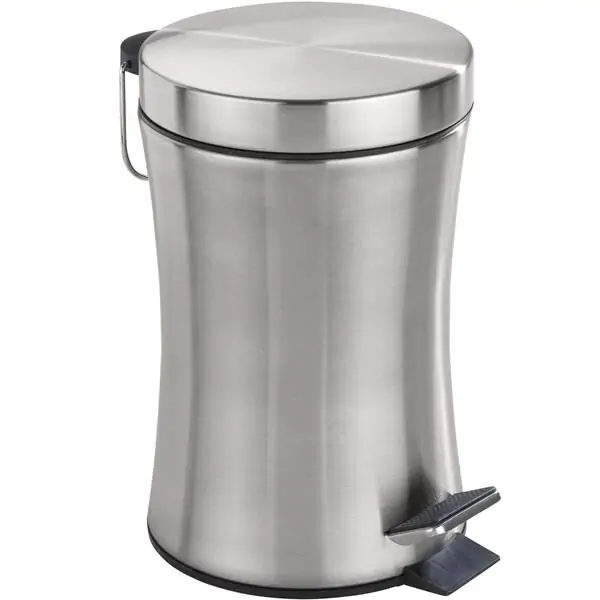 Kanta za otpatke SHILOH 3L inox/pruge