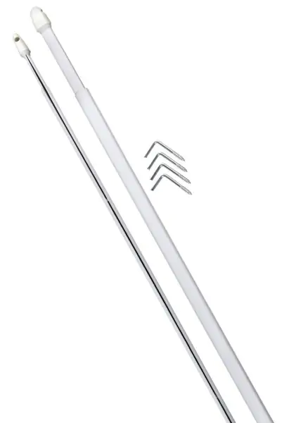 Garnišna 80-100cm bela