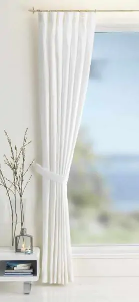 Zavesa MICHELLE 1x140x245cm bela