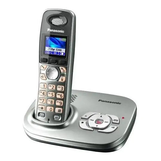 Telefon bežični DECT KX-TG8011FXS Sivi PANASONIC