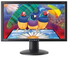 Monitor VA2413wm 24" wide,analogue,5ms,fullHD 1920x1080 VIEWSONIC