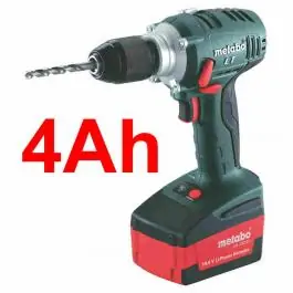 Akumulatorska bu&scaron;ilica-odvrtač 14.4/4Ah BS 14.4 LT Impuls METABO