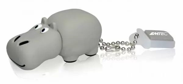 USB Flash memorija Refill M324 4GB oblik nilski konj EMTEC