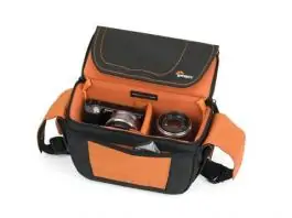 Torba za fotoaparat Impulse 110 crna-oranž LOWEPRO